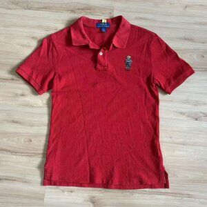 POLO RALPH LAUREN Kids Red Polo Size M 10-12